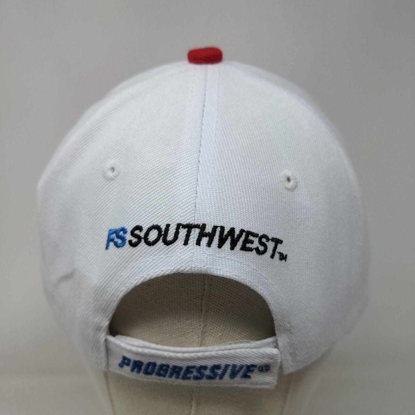 Texas Rangers Progressive 30/30 Club Strapback Hat Red OSFM Embroidered