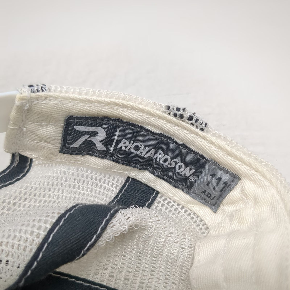 Richardson Trucker Hat Gray One Size Universal Athletic Snapback Mesh Adjustable