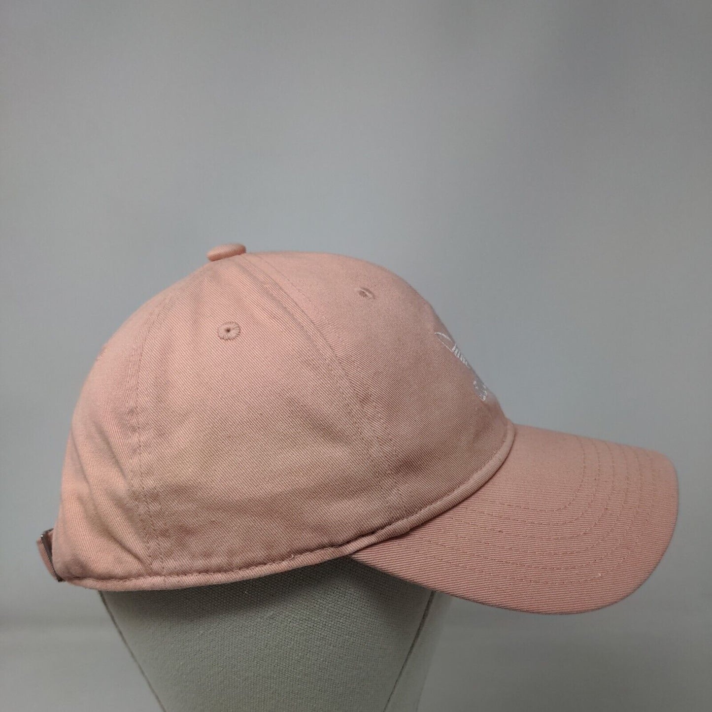 Adidas Trefoil Slideback Hat Pink OSFA Embroidered Logo Vent Holes