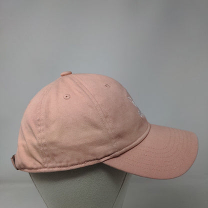 Adidas Trefoil Slideback Hat Pink OSFA Embroidered Logo Vent Holes