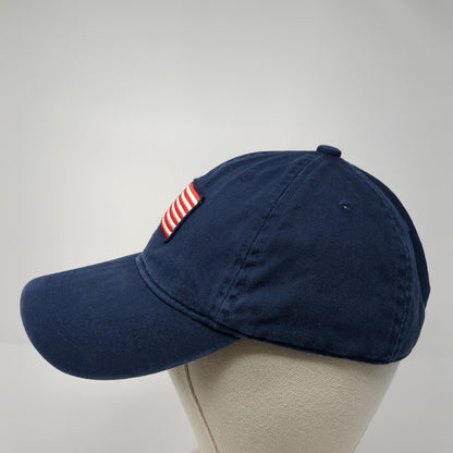 American Flag Patch Slideback Hat Blue One Size Adjustable Old Navy
