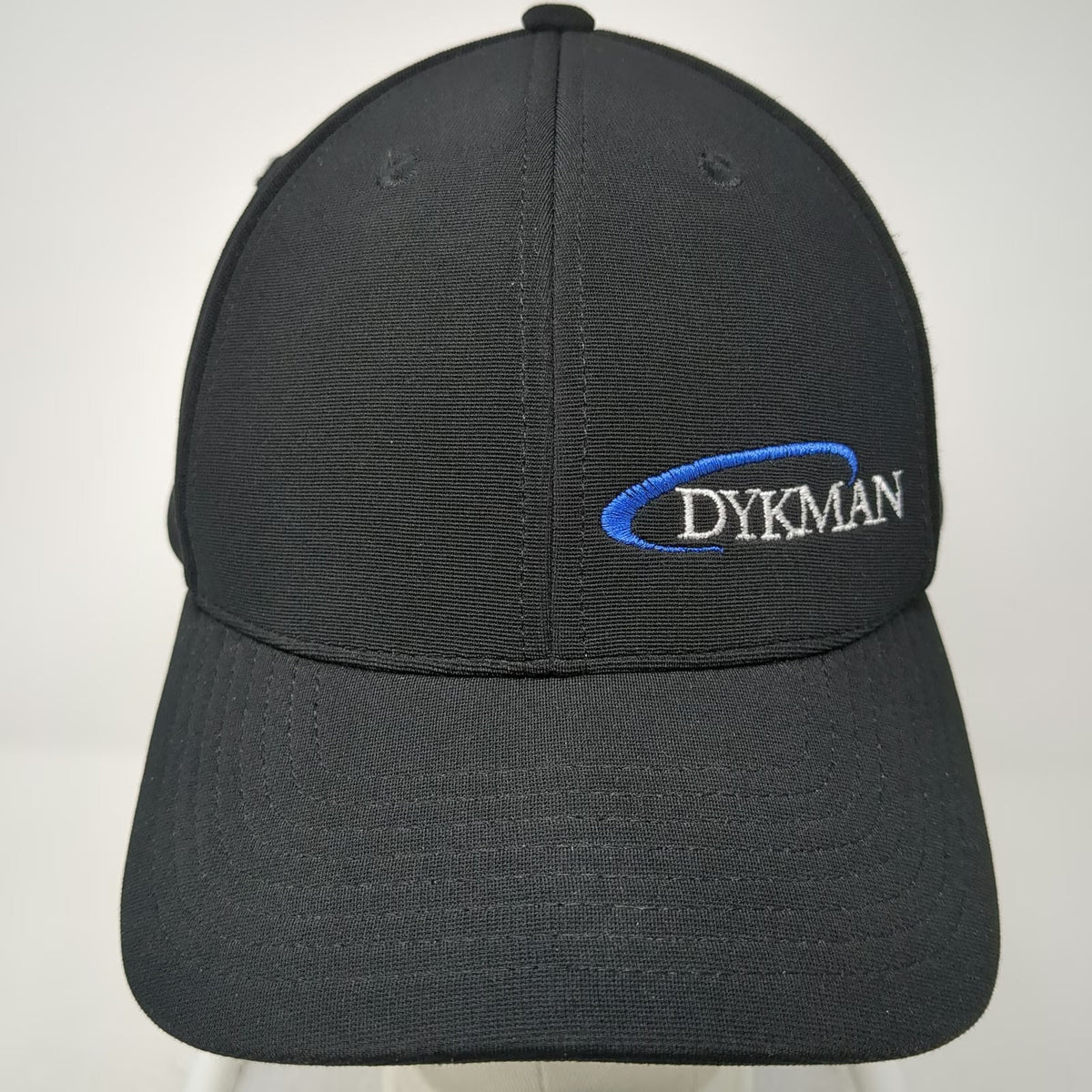 Pacific Headwear Baseball Cap Black XL DYKMAN Performance Stretch Fit Hat