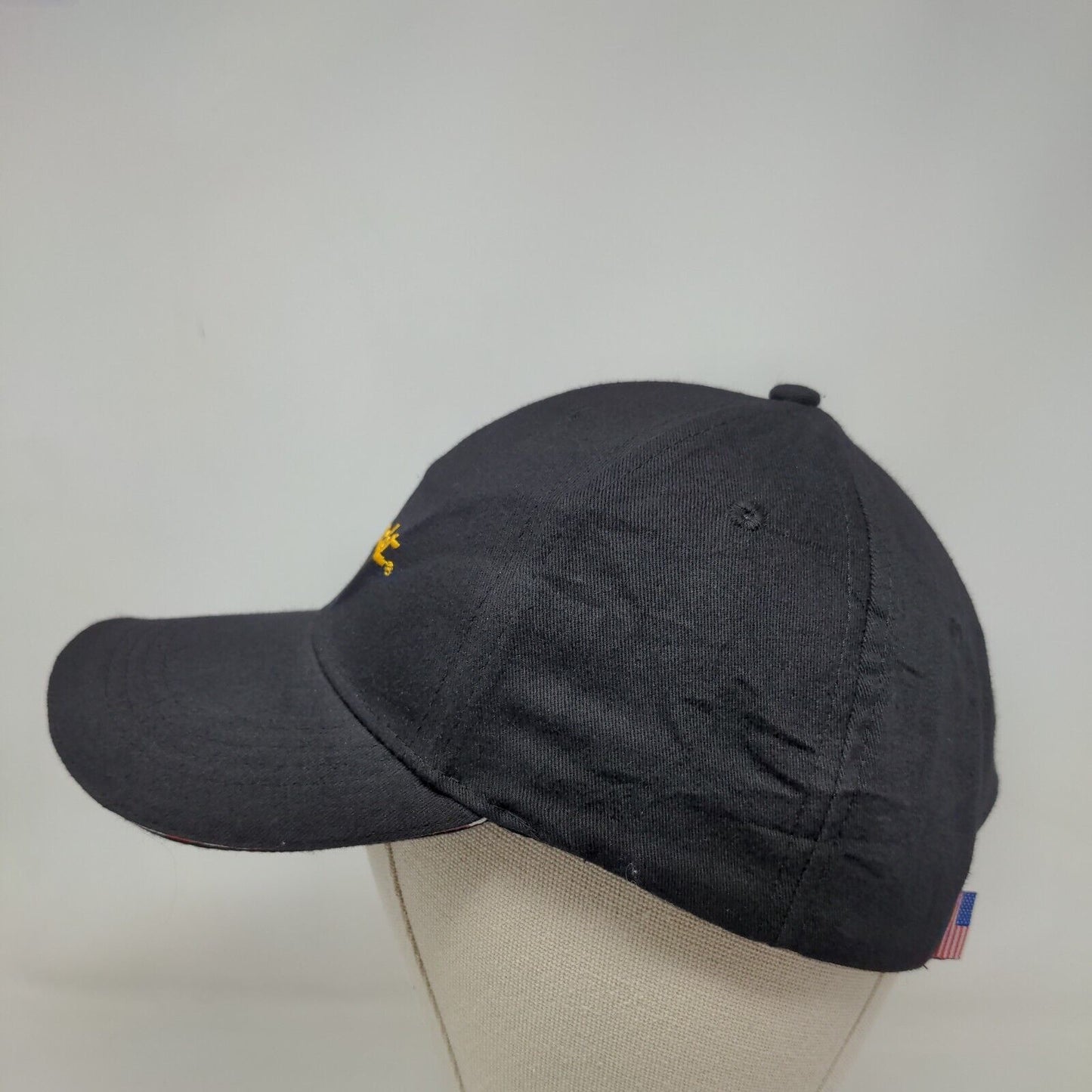 Cub Cadet Est. 1961 Strapback Hat Black One Size Embroidered 6 Panel