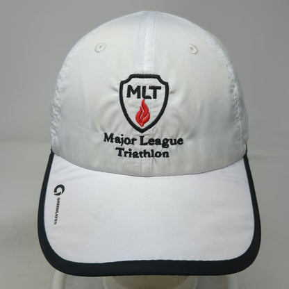 Greenlayer Major League Triathlon MLT White Baseball Cap One Size Sport Hat