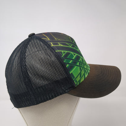 Hurley Snapback Trucker Hat Multicolor One Size Mesh Back Yupoong