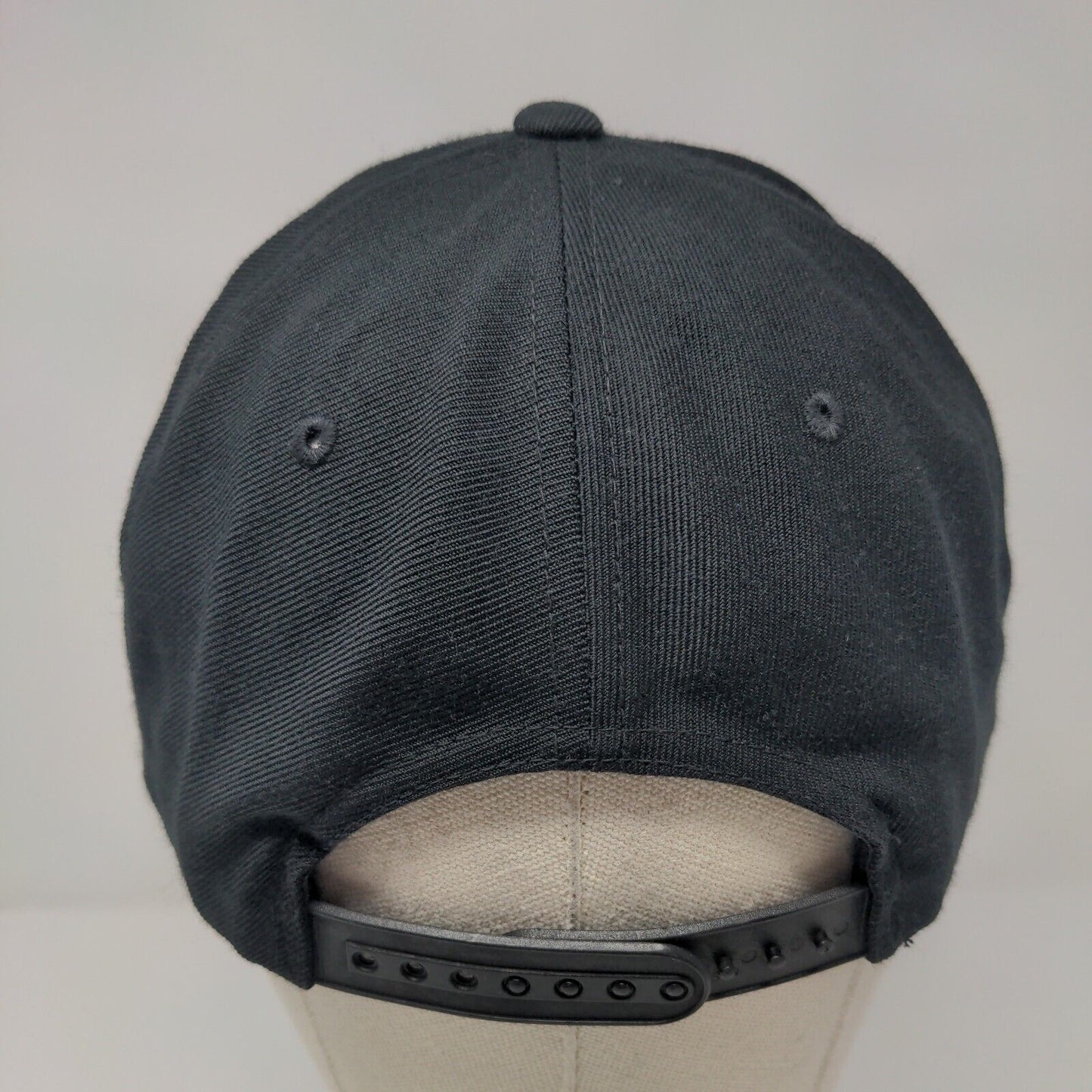 Compton SSUR+ Snapback Hat Black OS Adjustable Embroidered The Classics Yupoong