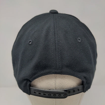 Compton SSUR+ Snapback Hat Black OS Adjustable Embroidered The Classics Yupoong
