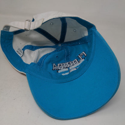 Sunpoint Men's Slideback Hat Blue OSFM Embroidered Florida Adventure Logo
