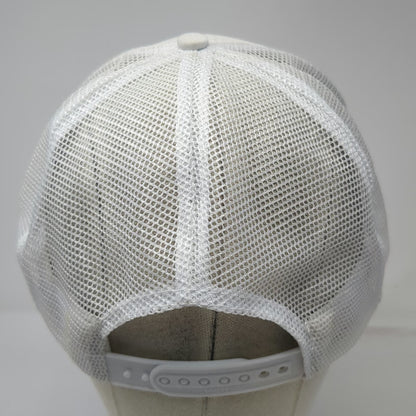 Nissin BMS Consulting Machine Works White One Size Trucker Hat Snapback Mesh
