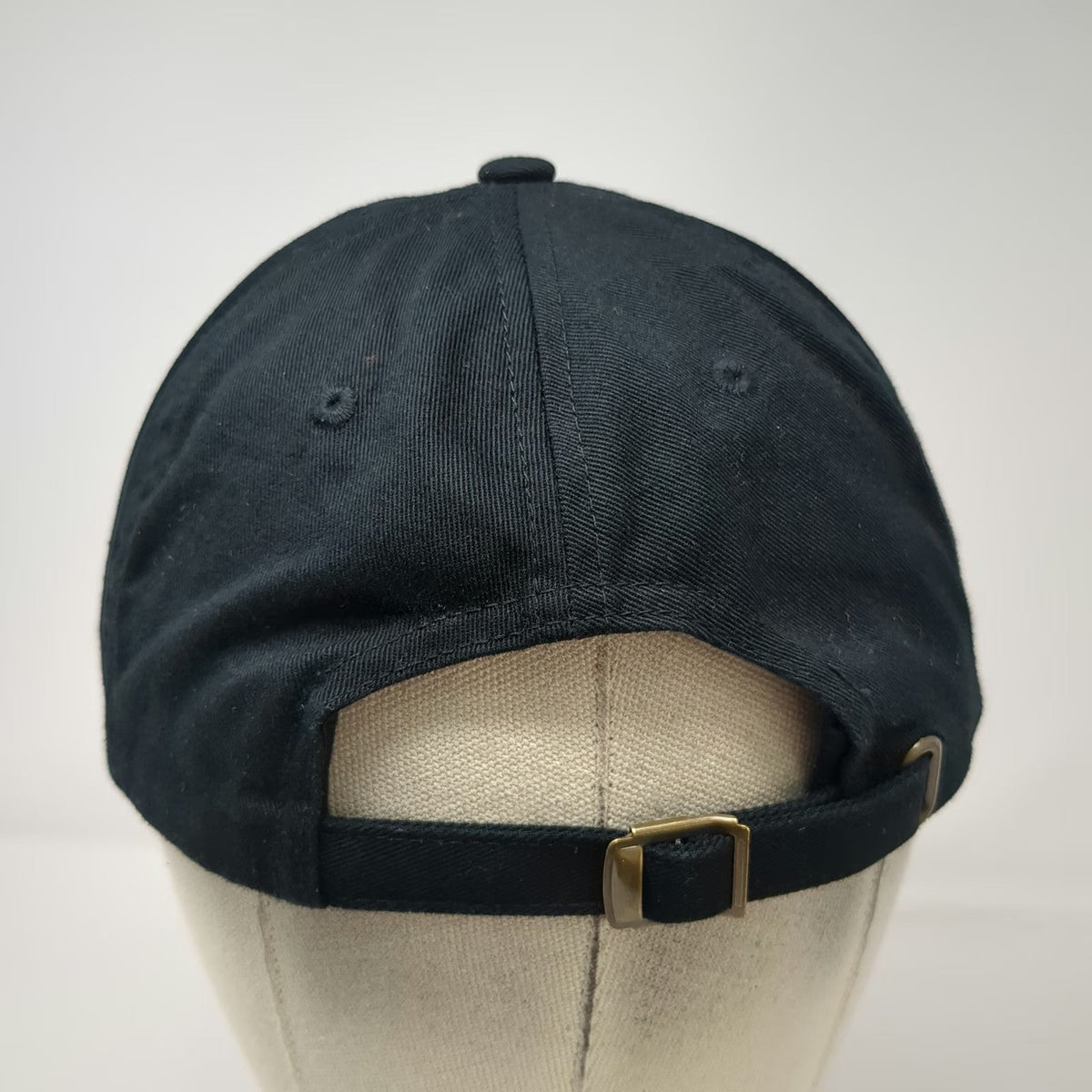 Yupoong Baseball Cap Black One Size Hope Embroidery Adjustable Slideback Hat