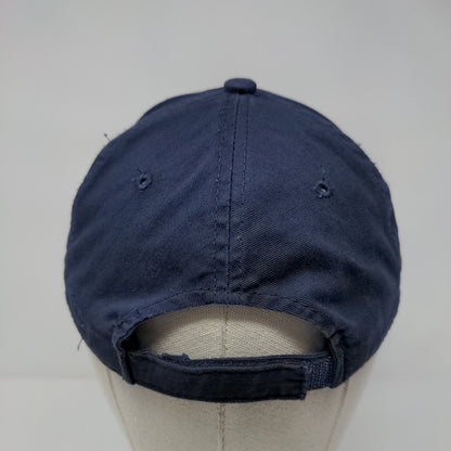 OL Youth Strapback Hat Blue One Size Adjustable Embroidered Outdoor Cap