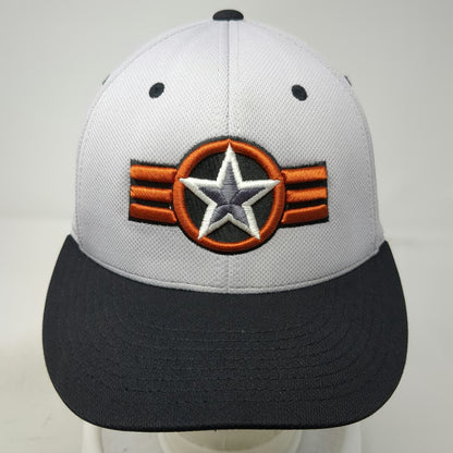 Pacific Headwear Baseball Cap Gray M Flexfit Earn It Star Logo Performance Hat