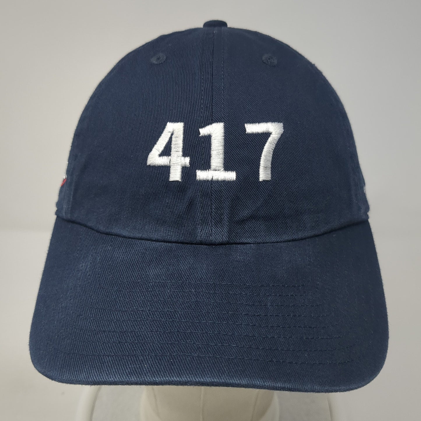 417 Paddio Slideback Hat Blue One Size Adjustable Embroidered '47