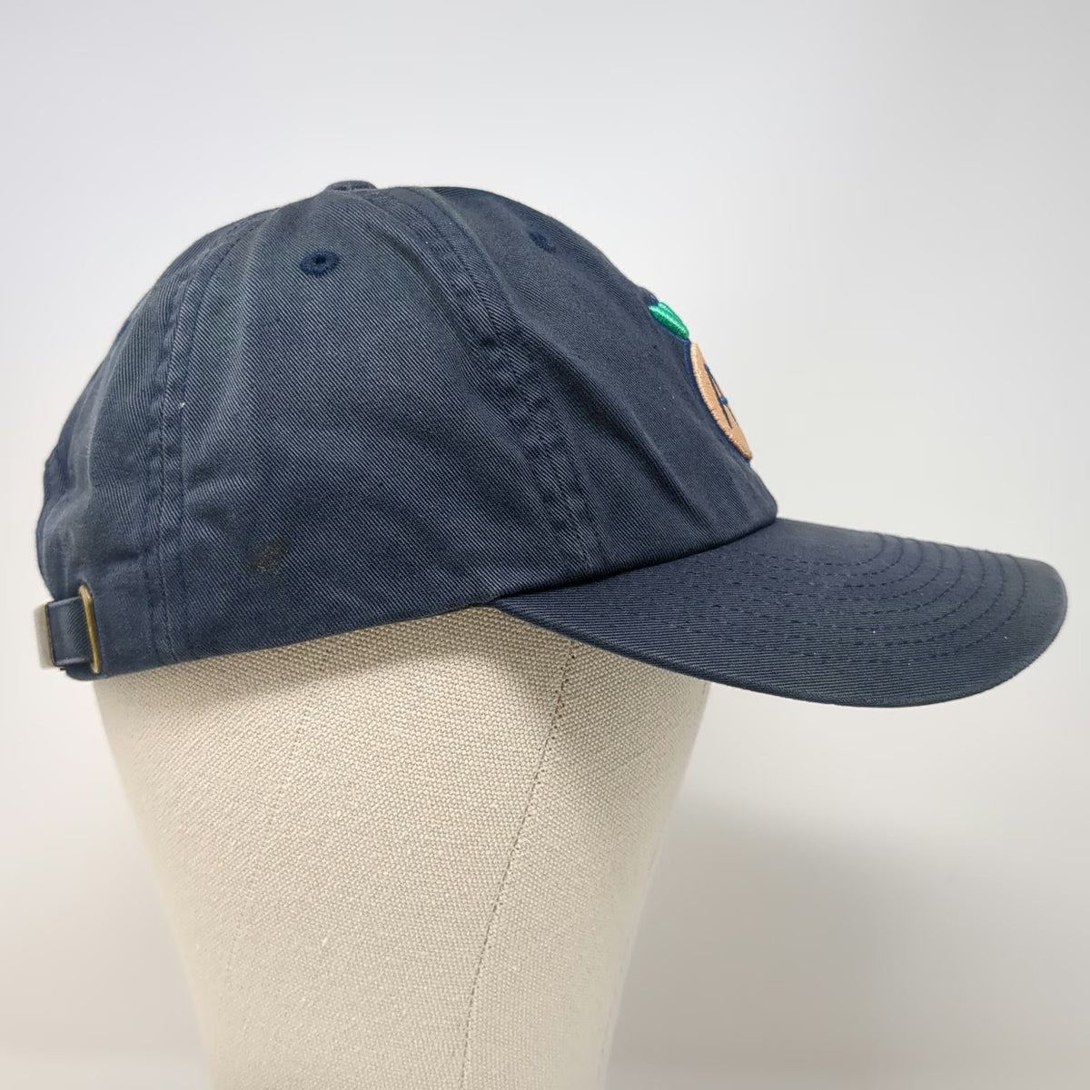 You Know. Baseball Cap Blue One Size ATL GA Peach Unstructured Slideback Hat