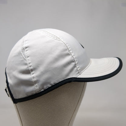 Nike Strapback Hat White One Size Adjustable Featherlight Dri-Fit