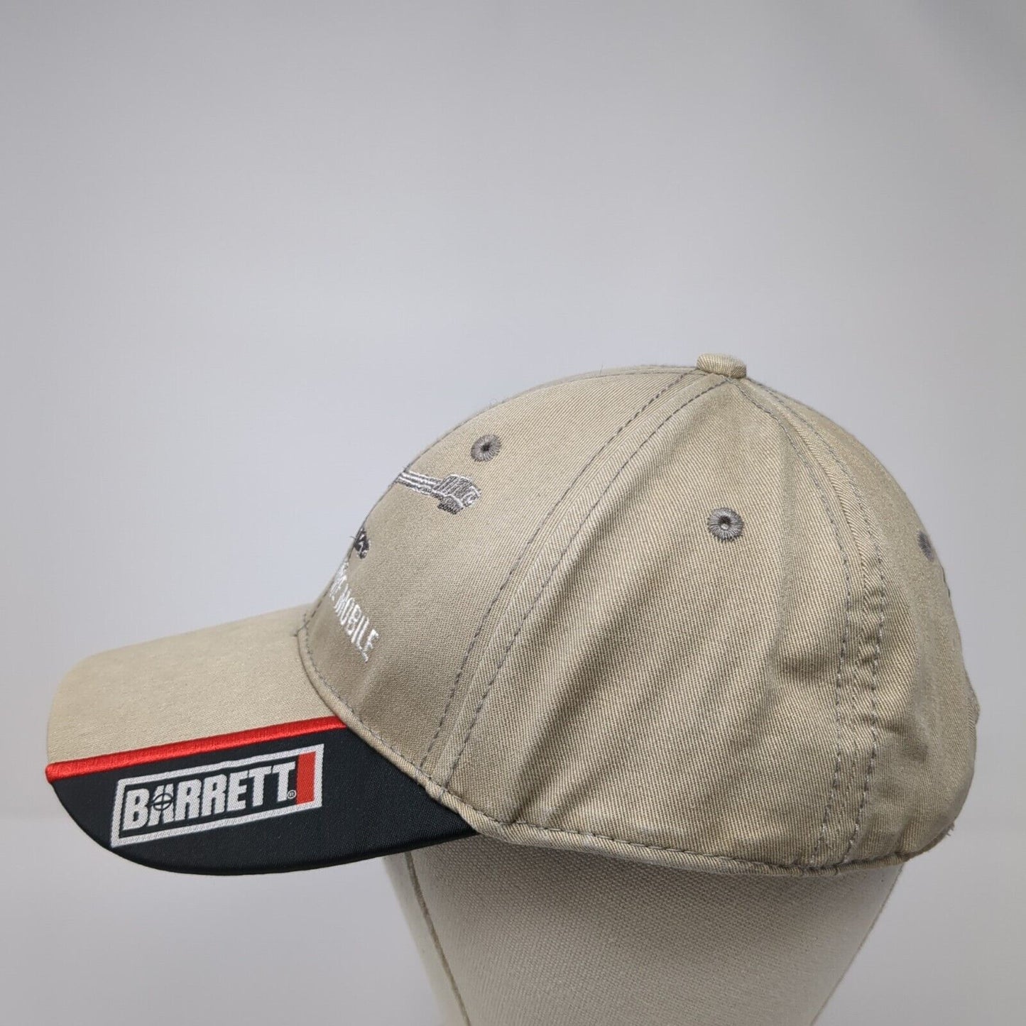 More Lethal More Mobile Baseball Cap Brown OS Adjustable Embroidered Barret