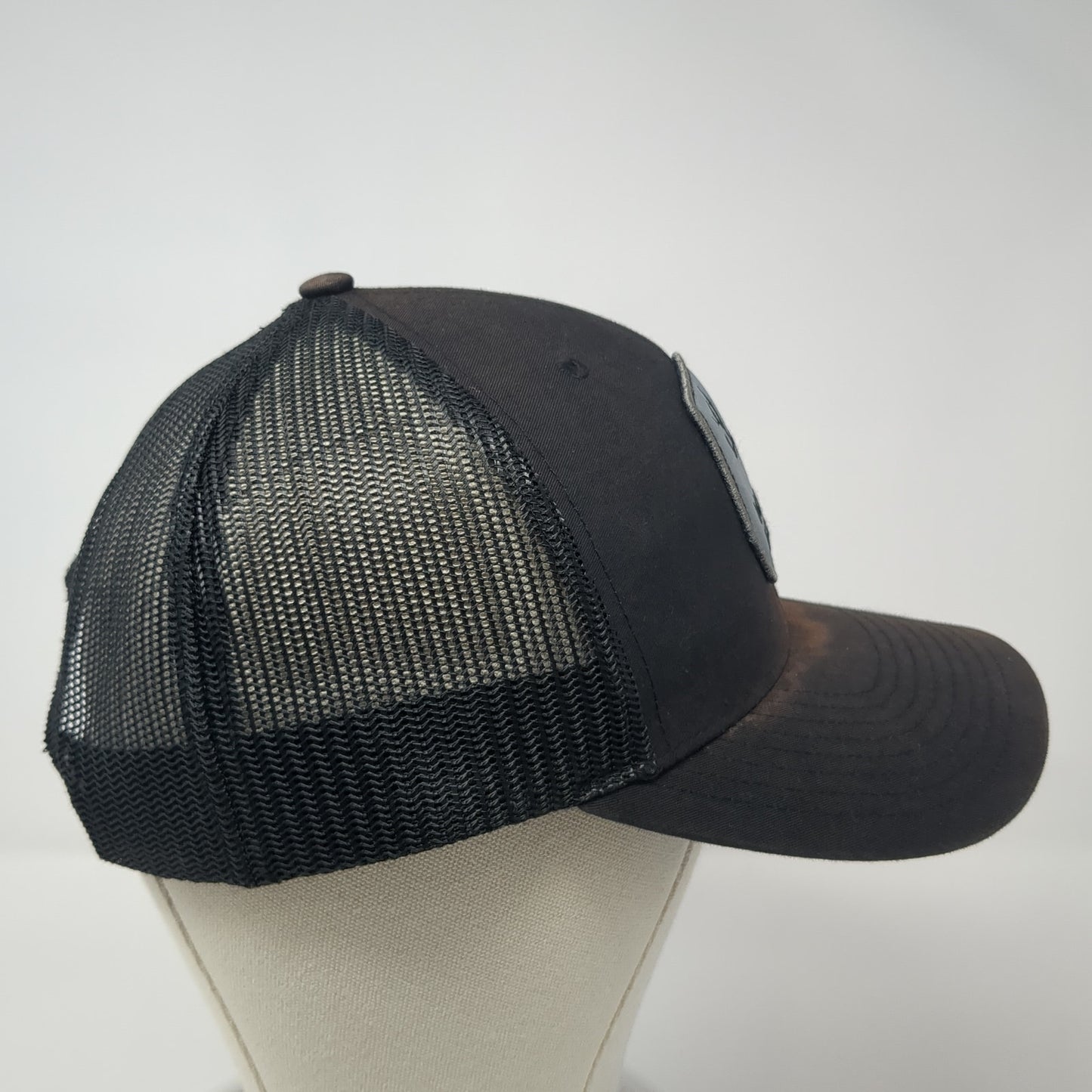 Muley Freak Snapback Trucker Hat Black One Size Adjustable Mesh Back 6 Panel