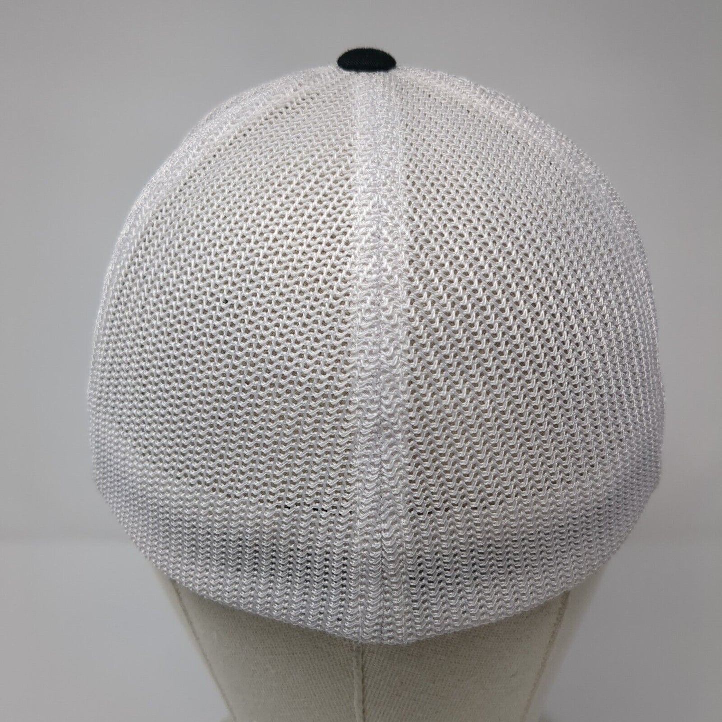 Idaho Gun Fitted Mesh Back Trucker Hat Black One Size Flexfit Yupoong