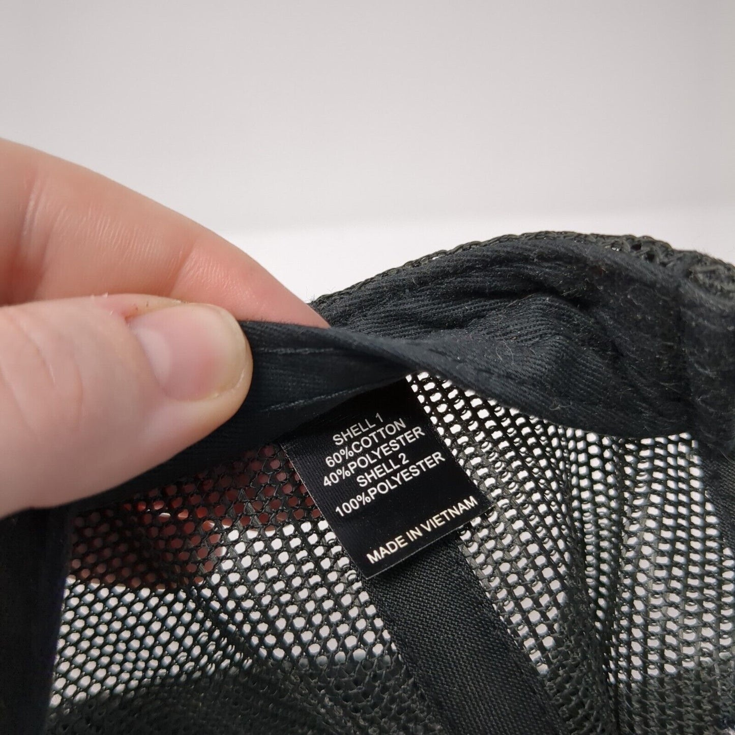 NLC Lineman.Edu Snapback Trucker Hat Gray OS Adjustable Mesh Back Richardson