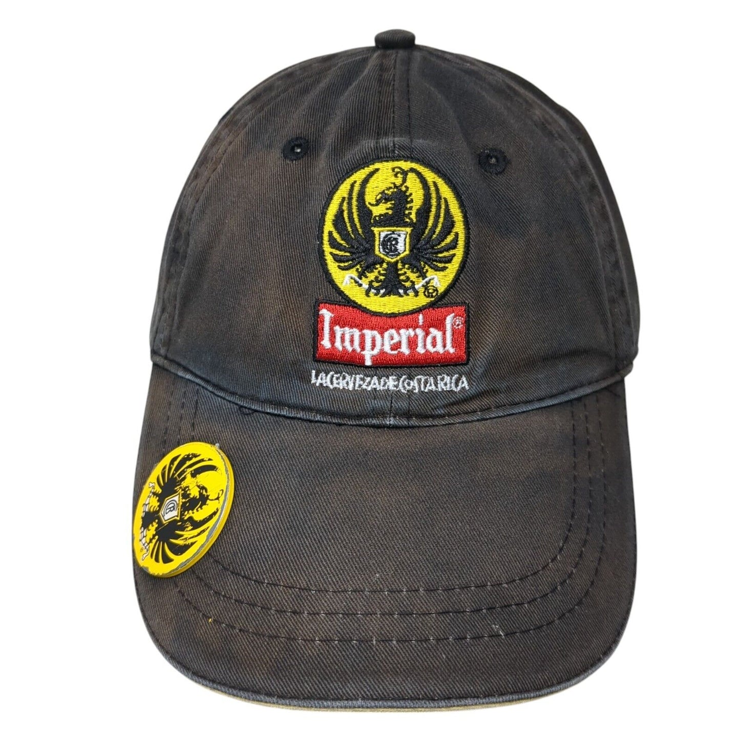 Imperial La Cerveza De Costa Rica Slideback Hat Black OS Bottle Opener
