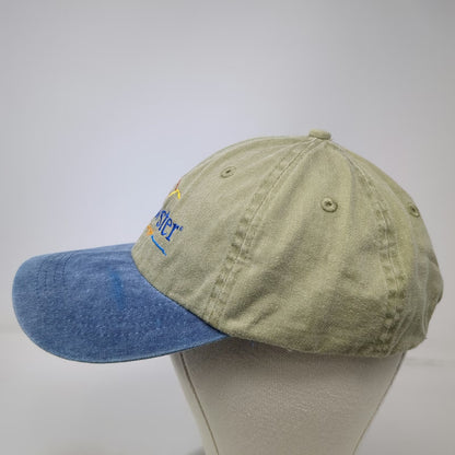 Port & Company Baseball Cap Green Blue One Size Brewster West Embroidered Hat