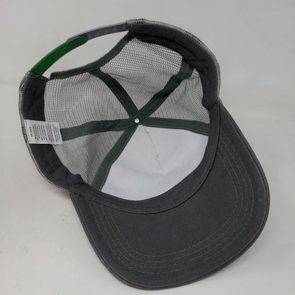 Bud Light Men's Snapback Mesh Back Hat Gray OSFM Lime A Rite Graphic Logo Beer