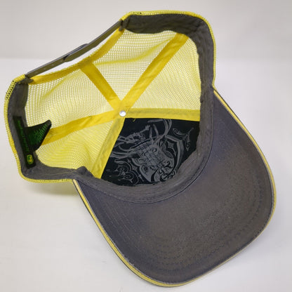 John Deere Snapback Trucker Hat Multicolor OS Adjustable Embroidered Mesh Back