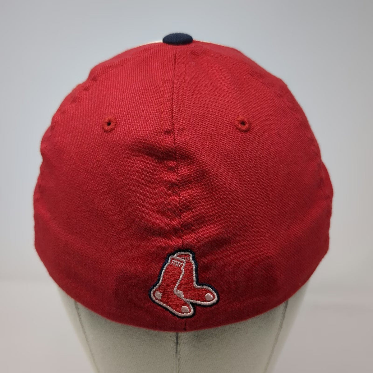 Boston Red Sox MLB Twins Enterprise Baseball Cap Blue Red One Size Flexfit Hat