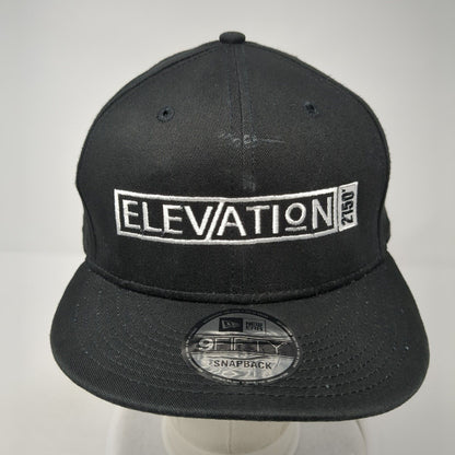 Elevation 2750 Snapback Hat Black One Size Adjustable New Era 9Fifty