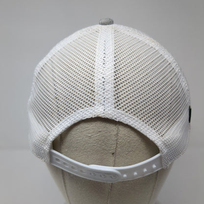 Oregon Wallowa Lake Snapback Trucker Hat Gray OS Adjustable Mesh Back Legacy