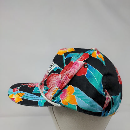 Ambush Insecticide Snapback Hat Multicolor OSFA Adjustable Floral Rope San Sun