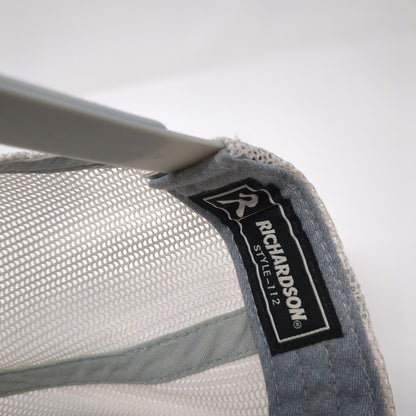 Cobra Trading Snapback Mesh Back Trucker Hat Gray One Size Richardson