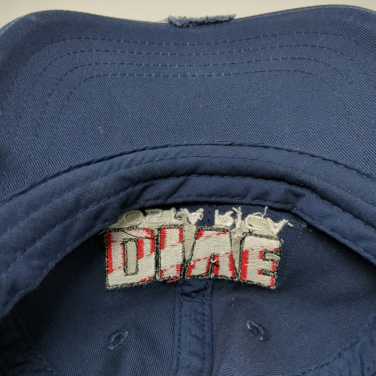 Baseball Cap Blue One Size Distressed Costa Rica Pura Vida Scuba Dive Flag Hat