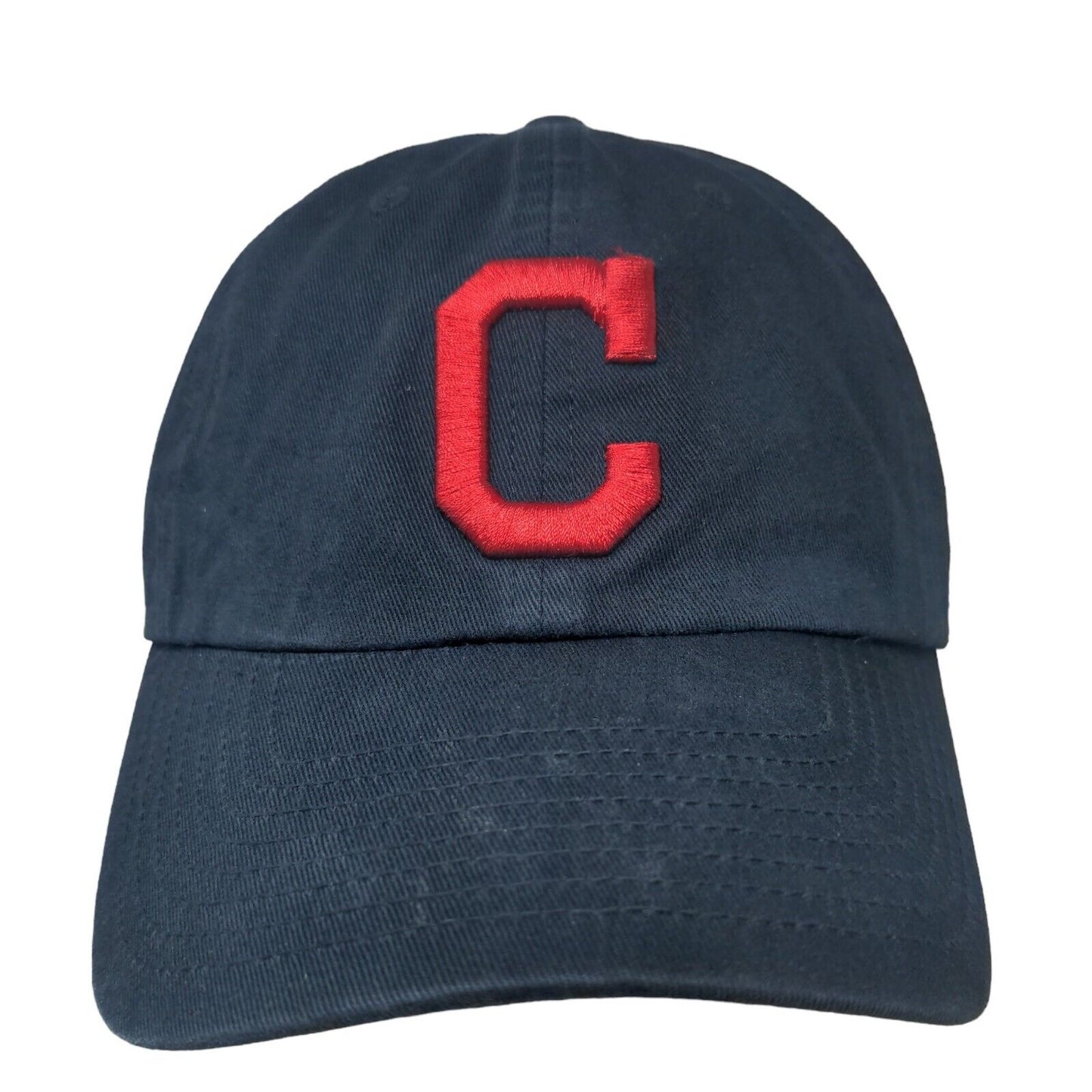 '47 Brand Men's Slideback Hat Blue OSFA Embroidered Cleveland Indians Logo