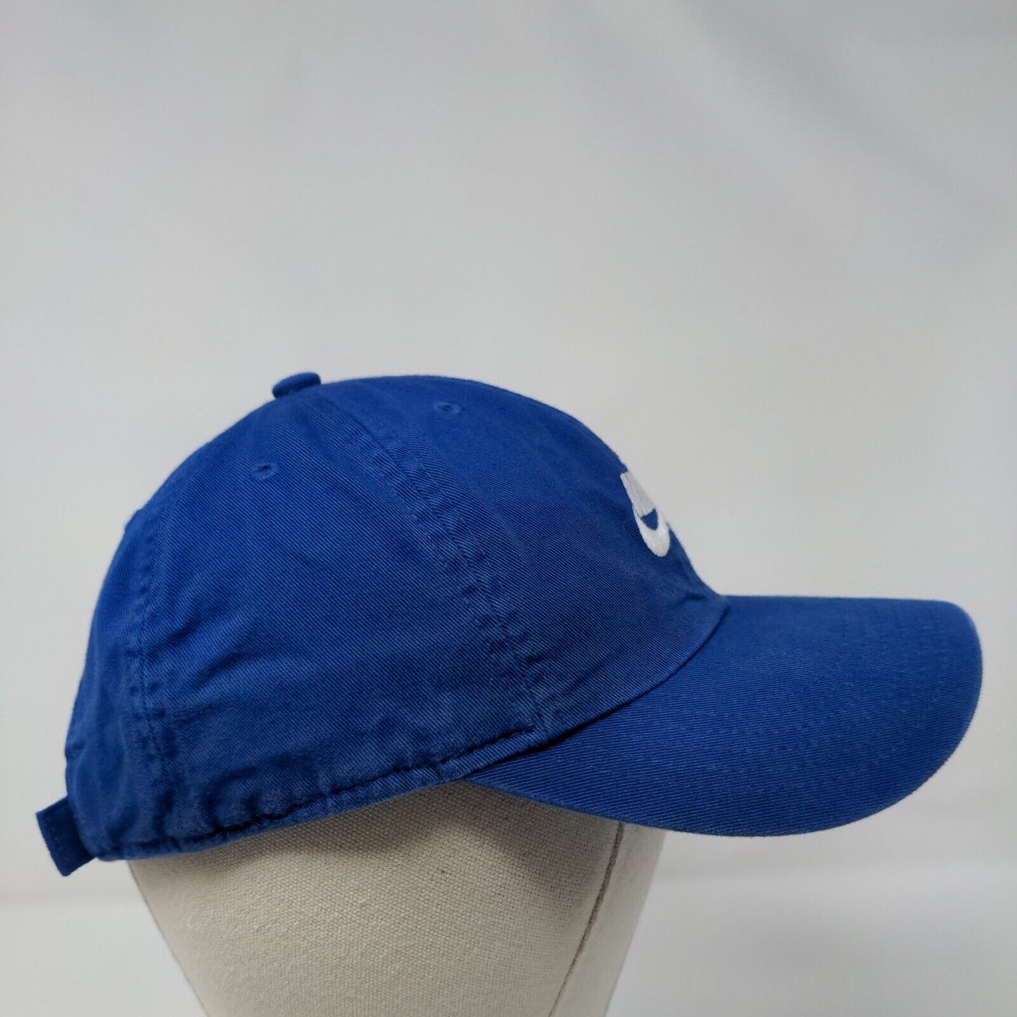 Nike Swoosh Slideback Hat Blue OSFM Heritage86 Embroidered Adjustable