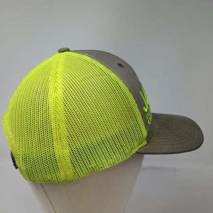 Richardson Trucker Hat Gray Yellow One Size JAX Outdoor Gear Mesh Snapback