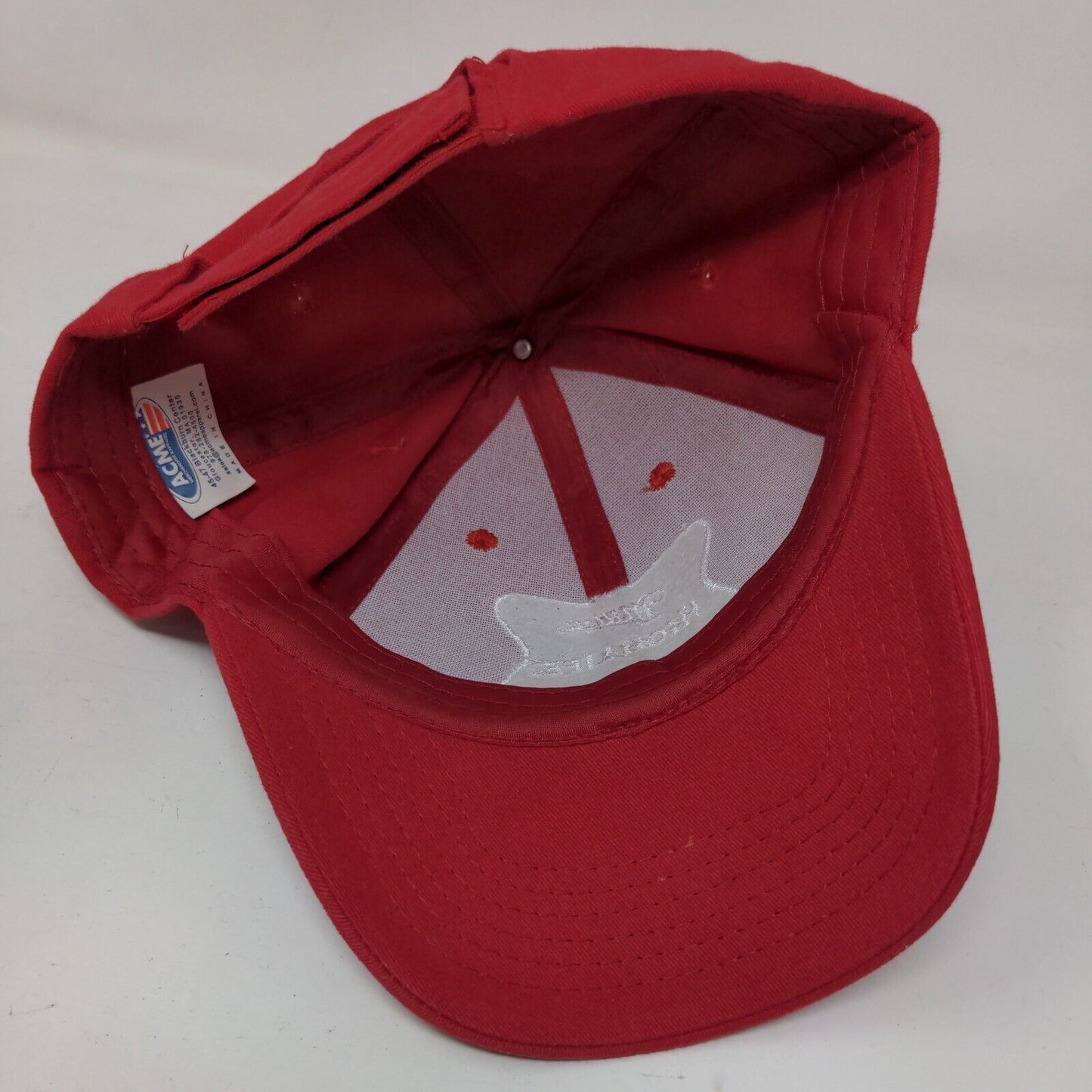 Miller High Life Strapback Hat Red One Size Adjustable Embroidered