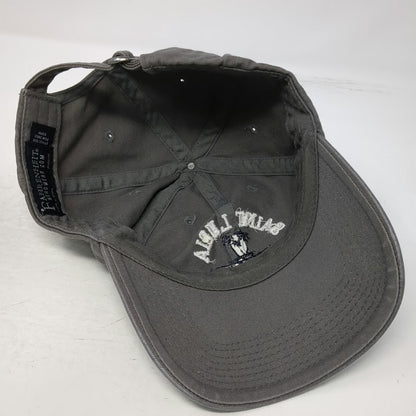Fahrenheit Baseball Cap Gray One Size Saint Lucia Caribbean Palm Tree Cotton Hat