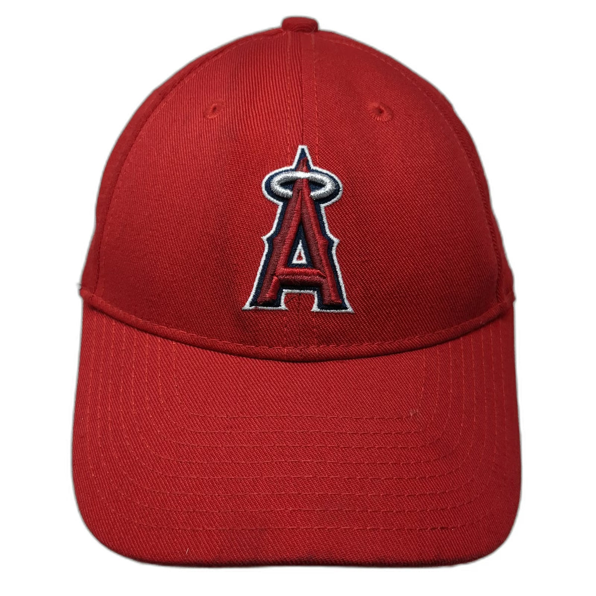 Los Angeles Angels MLB New Era Red One Size Baseball Cap Strapback Halo Logo Hat