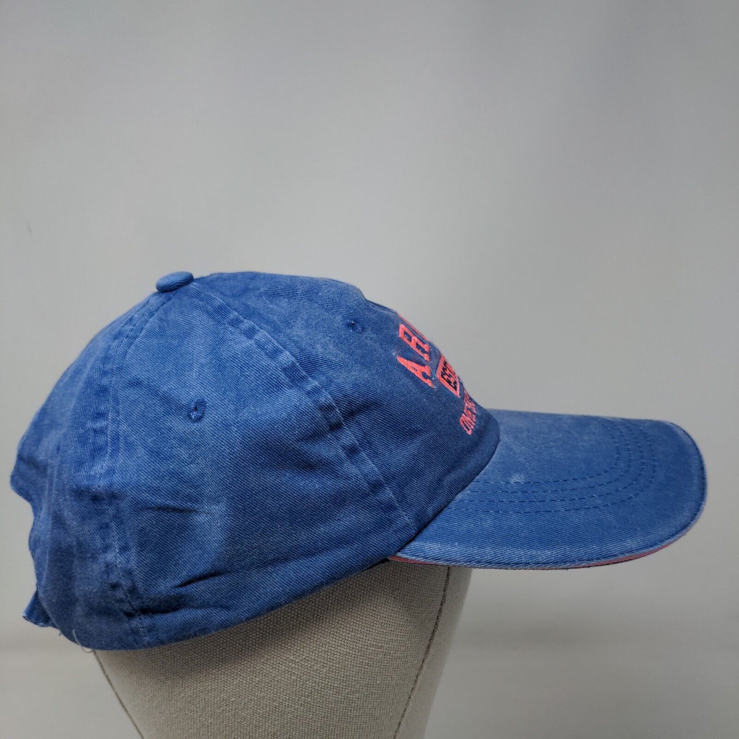 Aruba One Happy Island Strapback Hat Blue One Size Embroidered Est. 1499