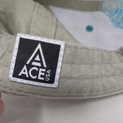 Alaska Strapback Hat Multicolor One Size Adjustable Embroidered ACE USA Cotton