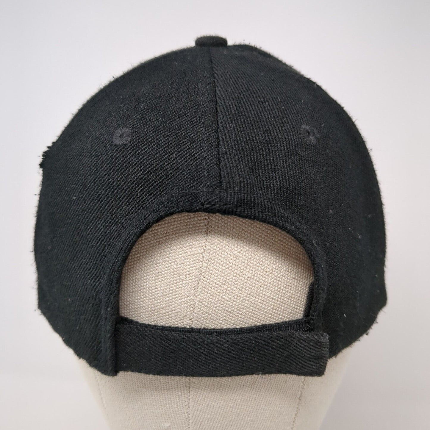 US Submarine Service Veteran Strapback Hat Black One Size Adjustable Embroidered