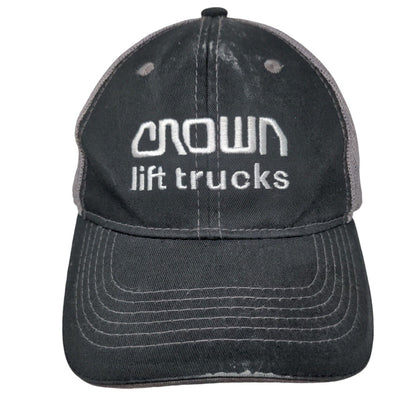 Crown Lift Trucks Strapback Trucker Hat Multicolor One Size Mesh Back 6 Panel