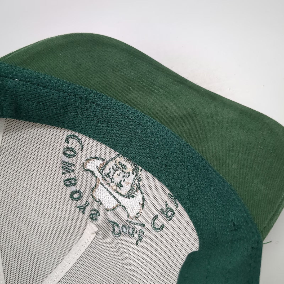 Sendero Provisions Co 5 Panel White One Size Cowboys Don't Cry Flat Snapback Hat