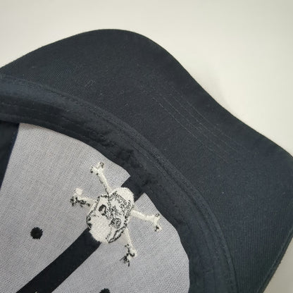 St. Pauli Baseball Cap Black One Size Skull Crossbones Organic Cotton Slide Hat