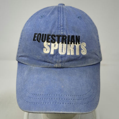 Adams Equestrian Sports Baseball Cap Blue Slideback Have You Got What It Takes