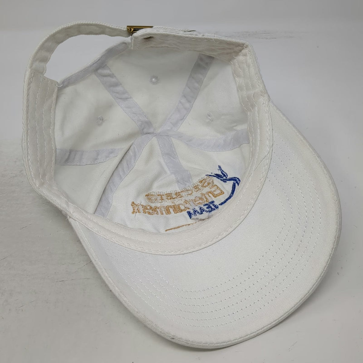 White One Size Baseball Cap Secrets Entertainment Team Jamaica Strapback Hat