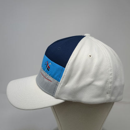 Legendary 5 Panel White Blue One Size Shadow Valley Golf Course EST 1973 hat
