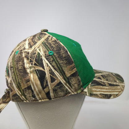 Oregon Ducks NCAA Signatures Cap Green Brown Camo One Size Slideback Logo Hat