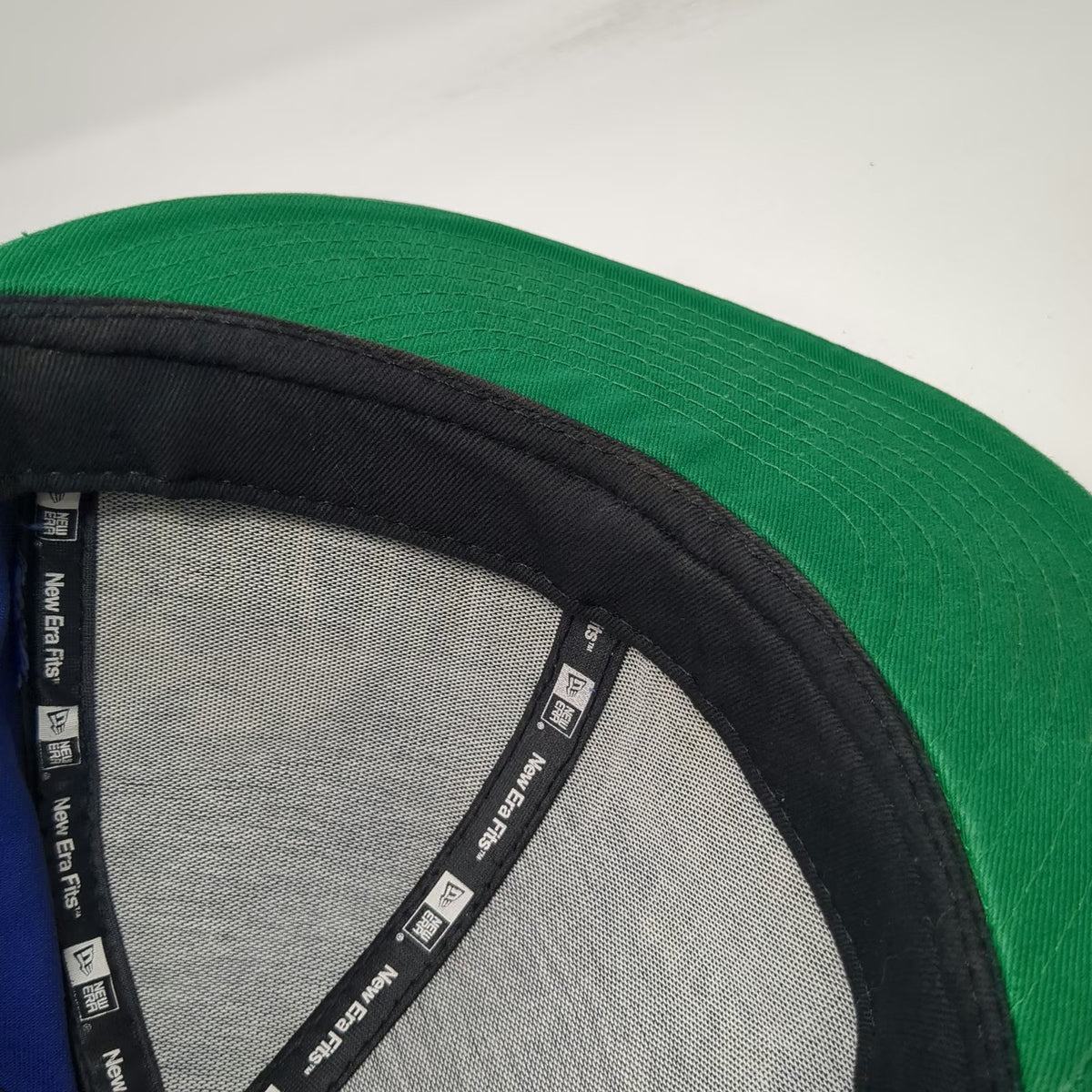 Dallas Mavericks NBA New Era Snapback Blue Green One Size Hardwood Classics Hat